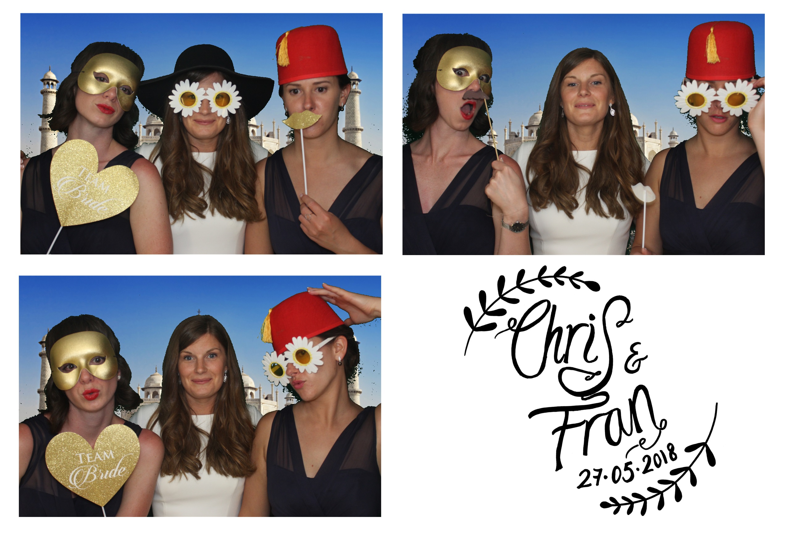 Chris & Fran | View more photos from the event at images.mobile-photo-booth.com/u/MobilePhotoBoothUK/Chris-Fran